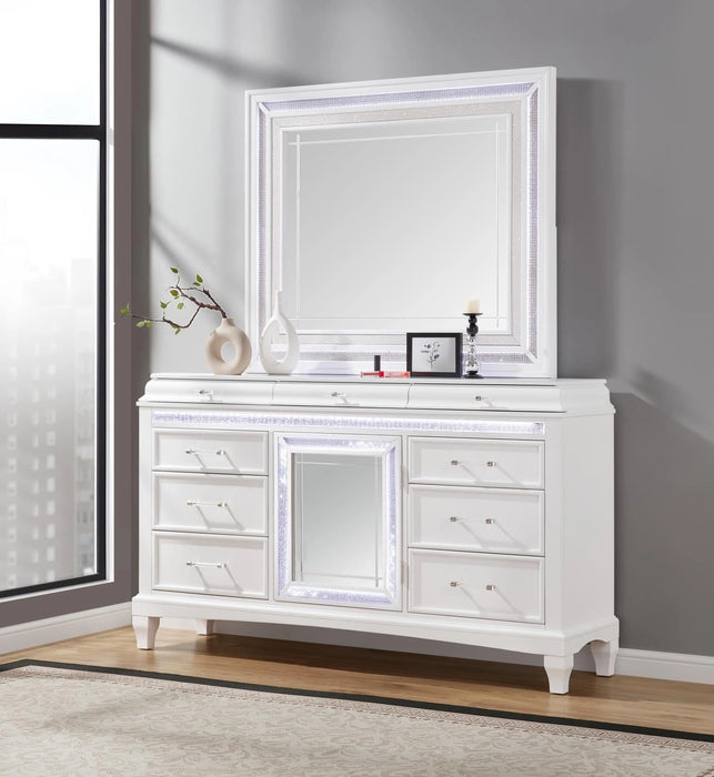 White Led Mirror
