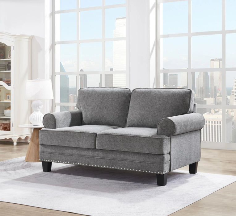 Gray Loveseat