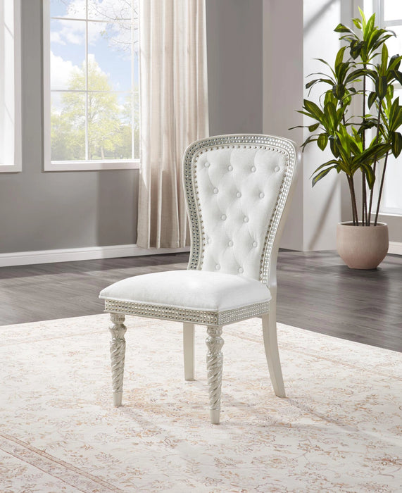 Silver Dining Table