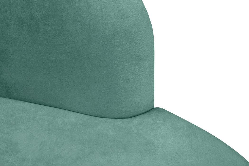 Mitzy Mint Velvet Chair