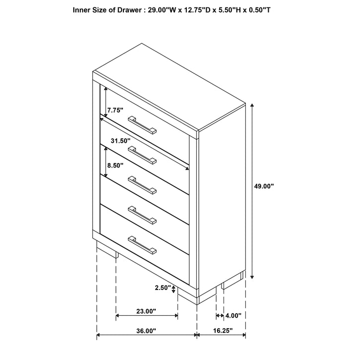Jessica Chest of Drawers
