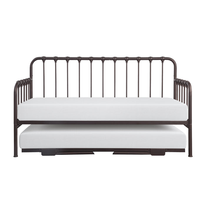 Constance Daybed with Lift-up Trundle in Dark Bronze - 4983DZ-NT