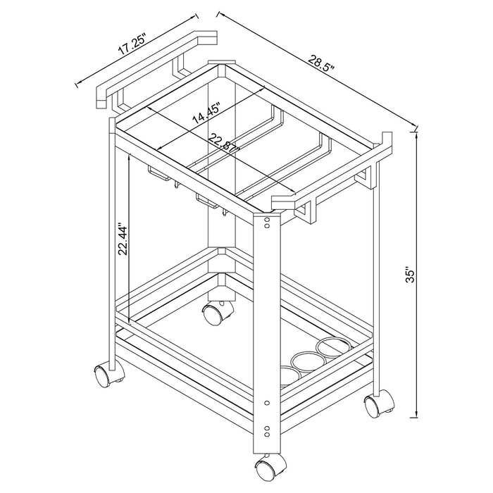 Jefferson Bar Cart