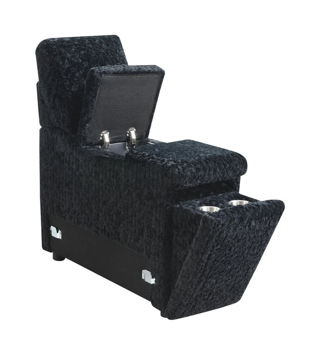 Black Corduroy Console
