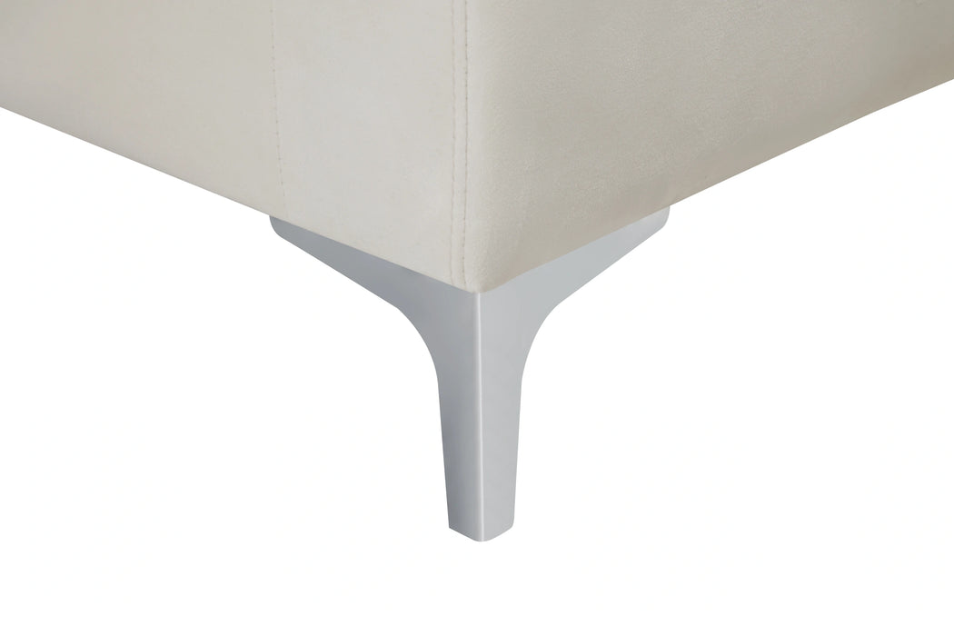 Naomi Cream Velvet Chair
