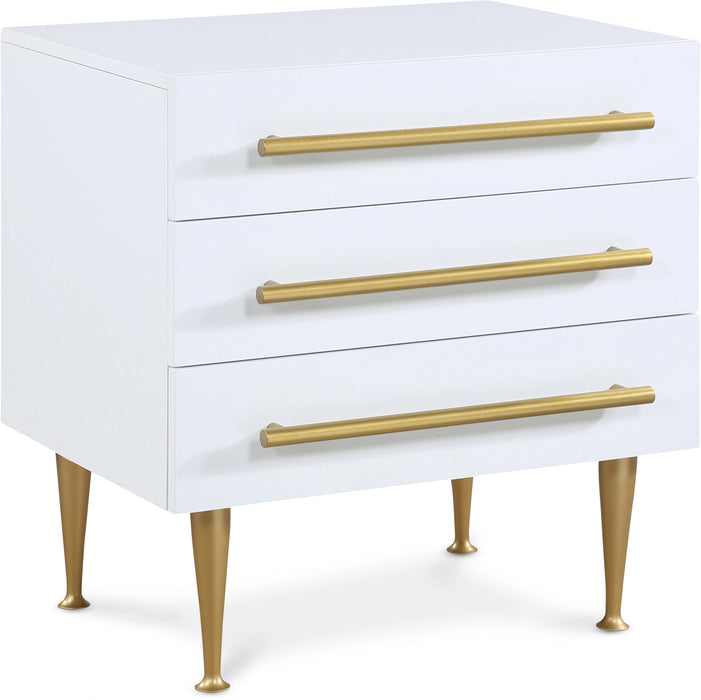Marisol White Night Stand