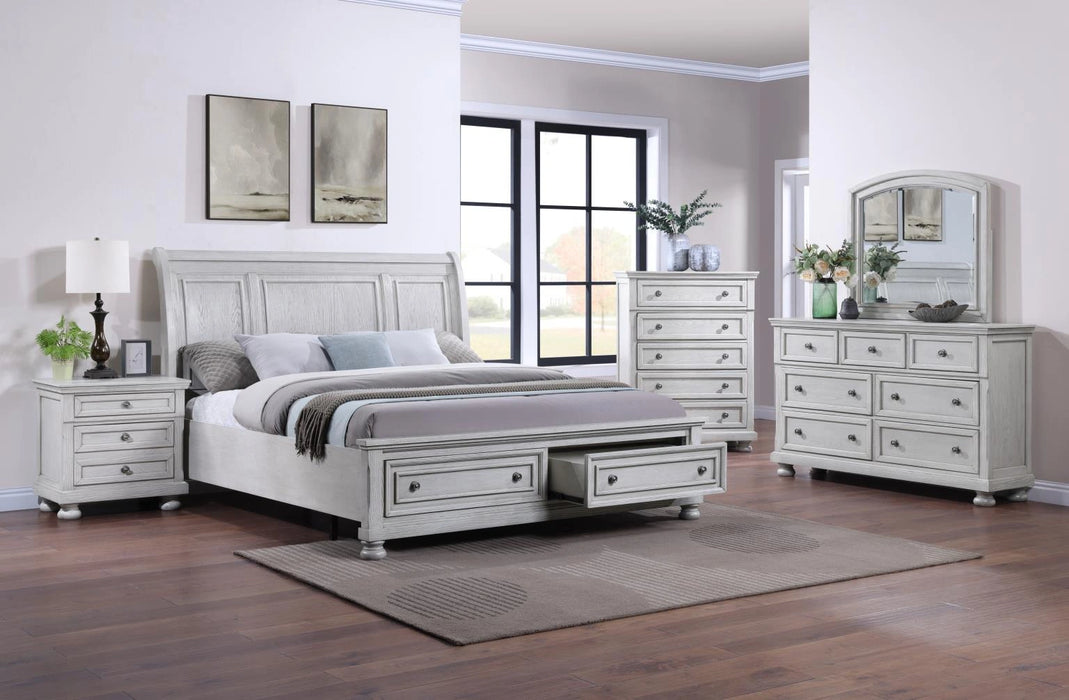 B071 Bed-Dresser-Mirror