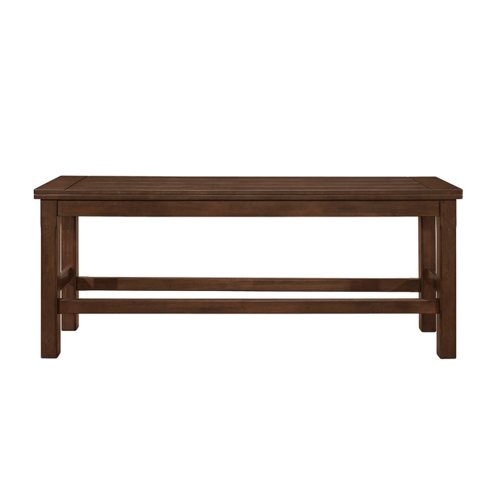 Schleiger Counter Height Bench in Brown - 5400-24BH