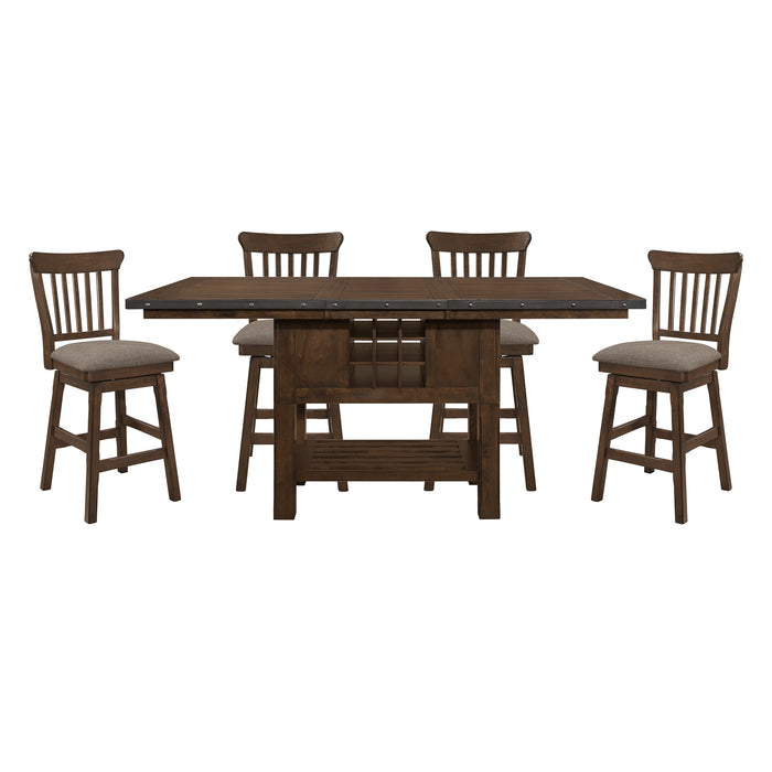 Schleiger 5pc Set (TB+4S) in Brown - 5400-36XL*5SW