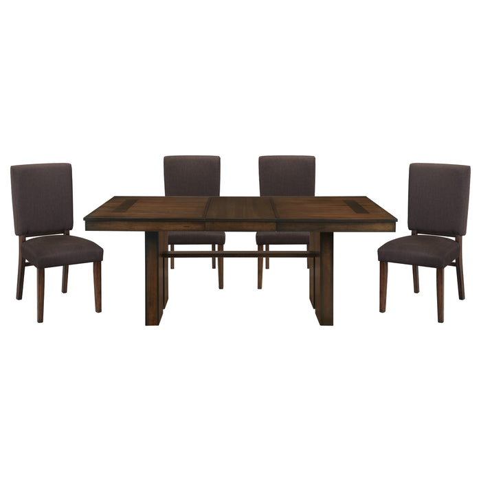 Sedley 5pc Set (TB+4S) in Brown - 5415RF-78*5