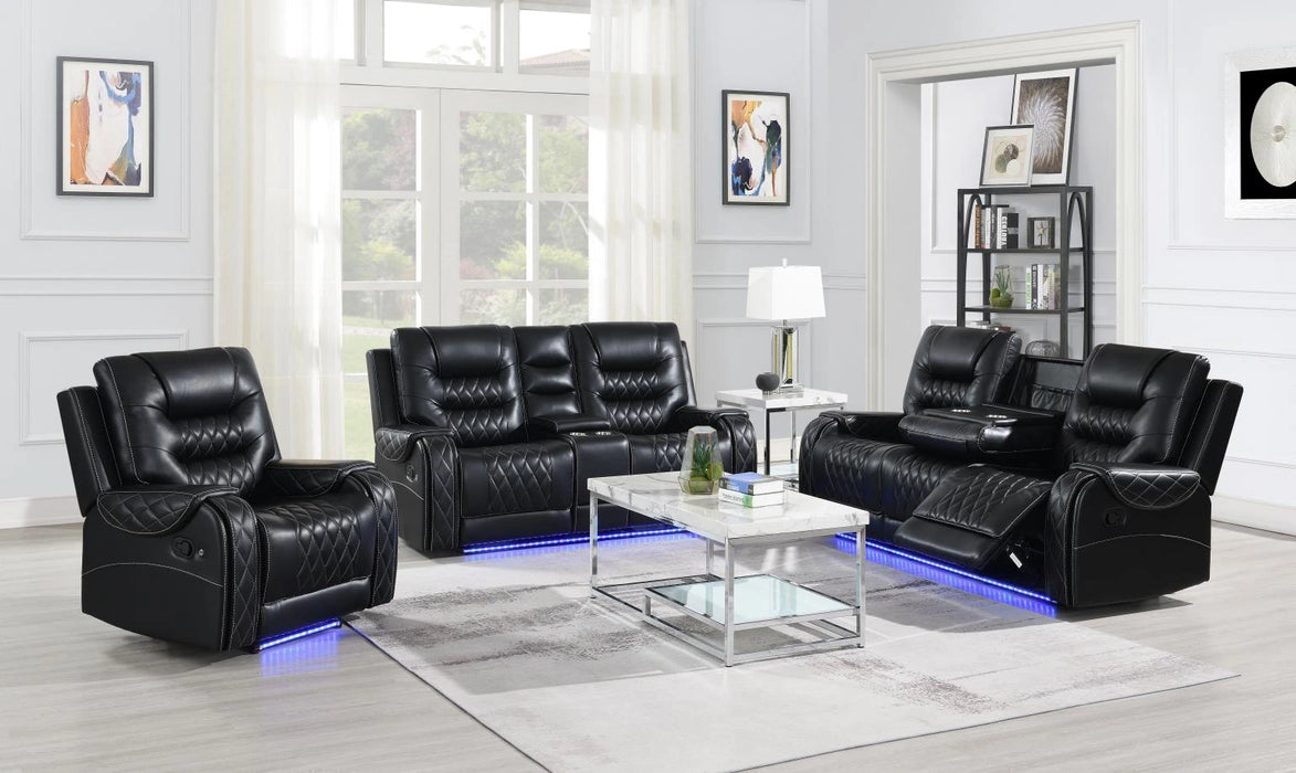 U140 Reclining Sofa-Reclining Loveseat-Reclining Chair