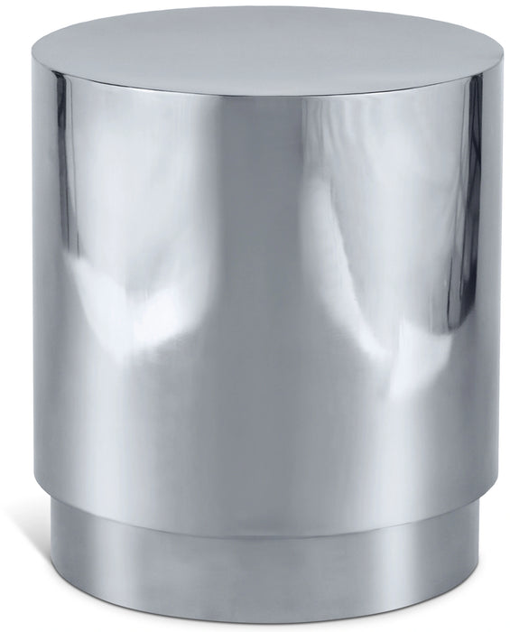 Jazzy Silver End Table