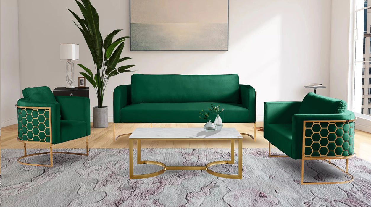 Casa Green Velvet Chair