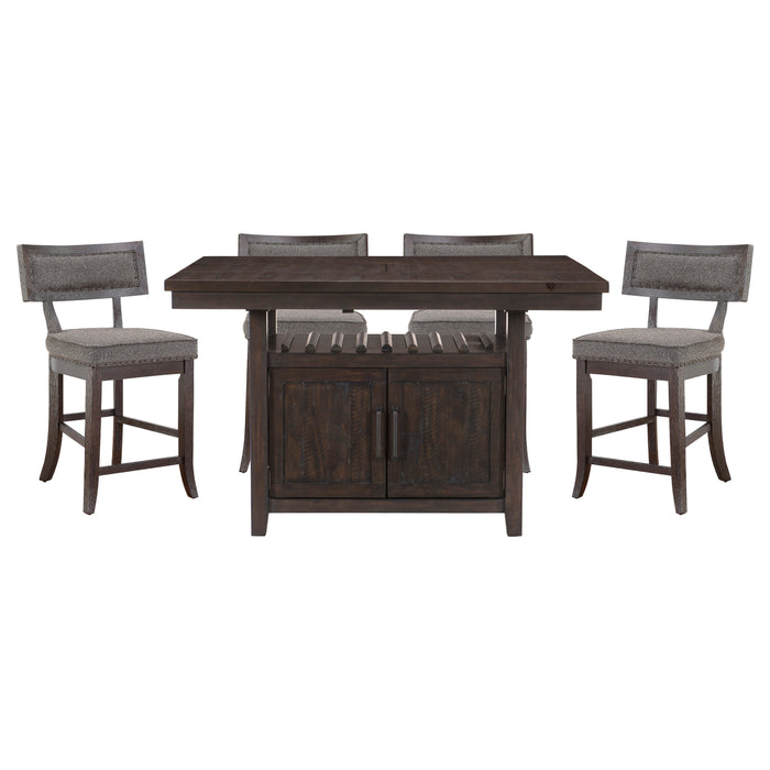 Oxton 5pc Set (TB+4S) in Brown/Cherry/Espresso - 5655-36*5FA