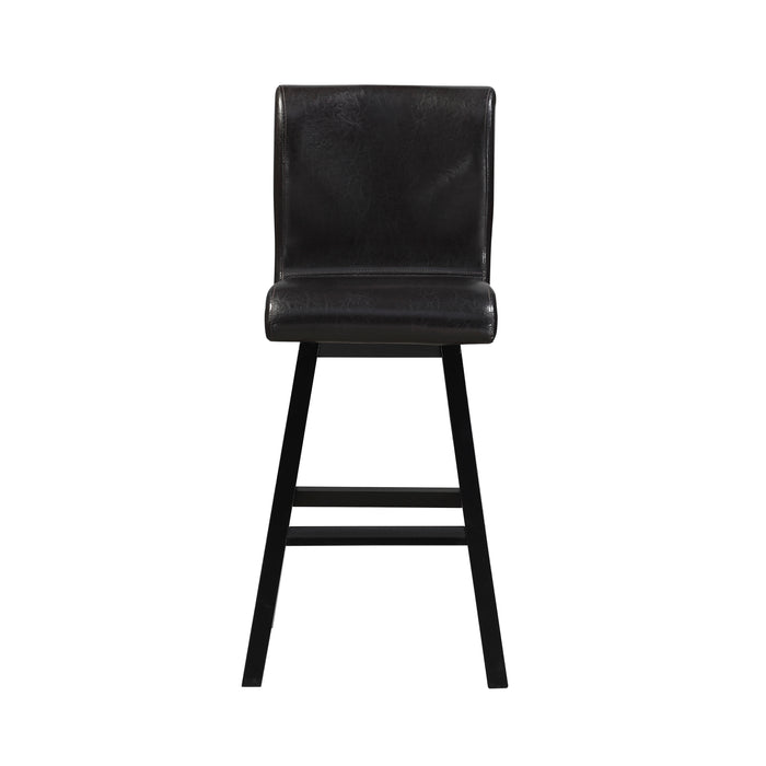 Hillshaw Swivel Pub Height Chair in Brown - 5708-29DB