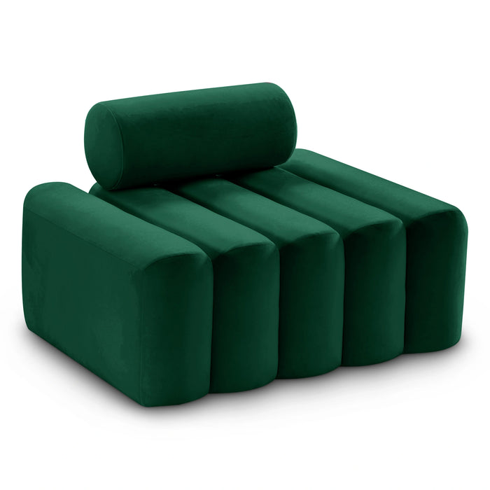 Melody Green Velvet Chair