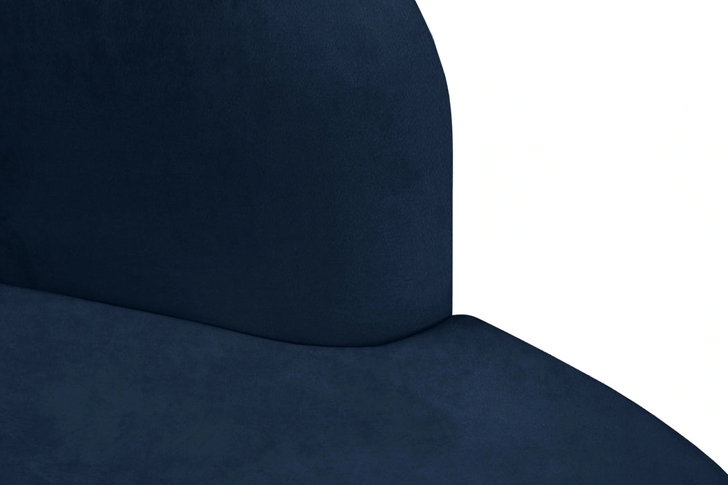 Mitzy Navy Velvet Chair