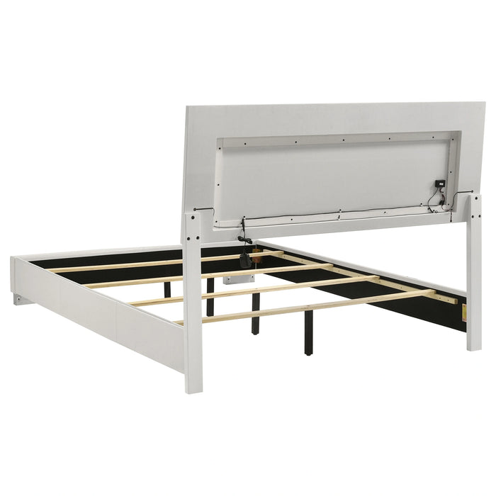 Felicity Panel Bed with LED Lighting