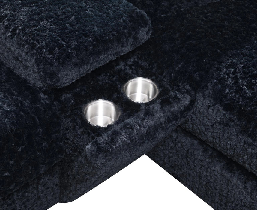 Black Corduroy Console