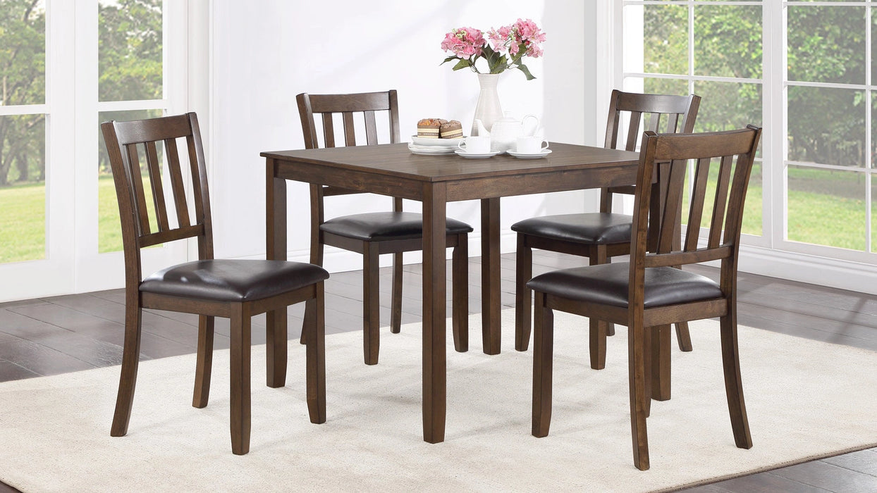 Samantha DINING TABLE W/ 4 CHAIRS - D231-5