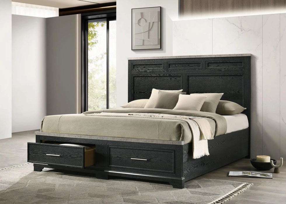 Black King Bed