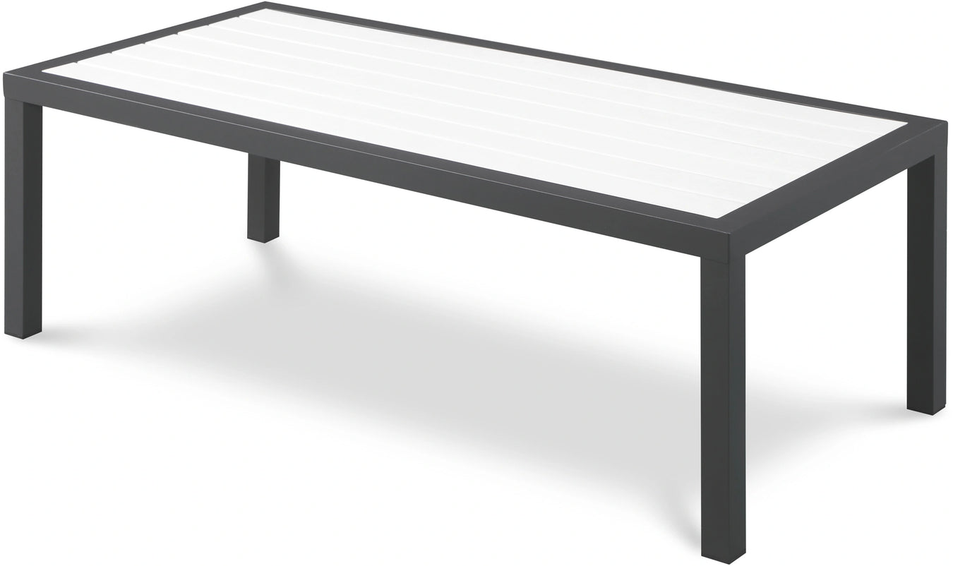 White manufactured wood