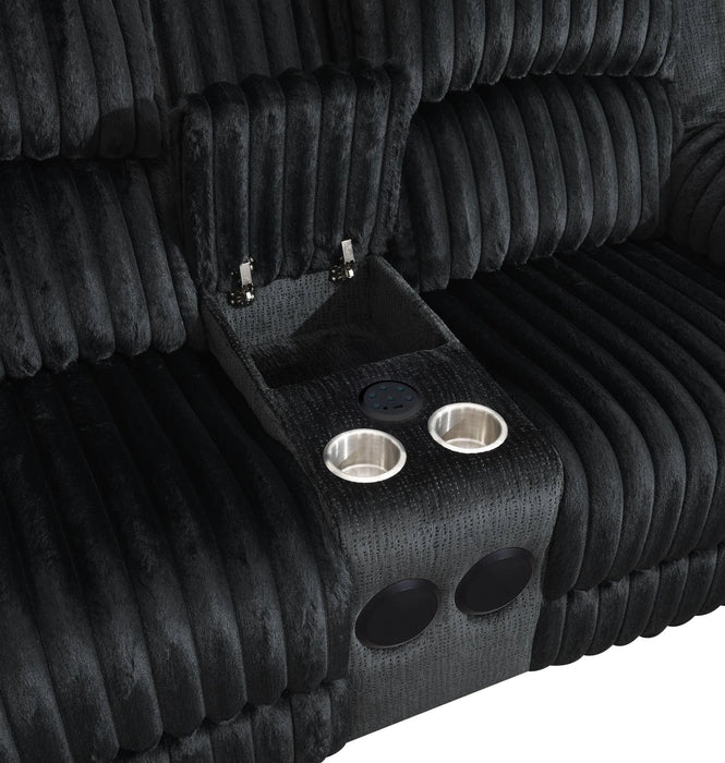 Power Reclining Sofa-Power Reclining Loveseat