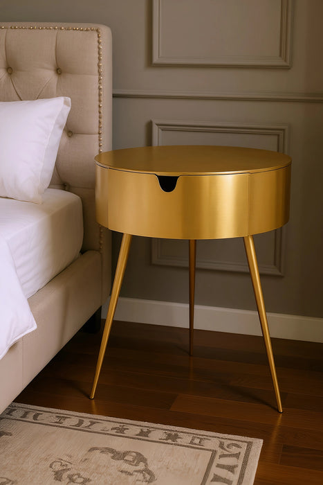 Bali Gold Night Stand