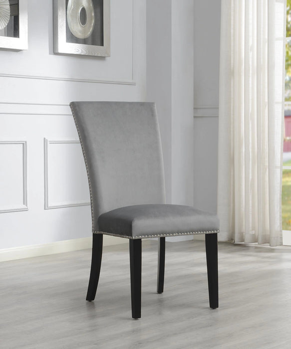 Blue Velvet Dining Chair (Price Per Chair/Moq 2)