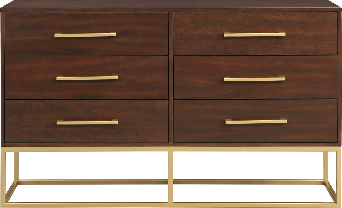 Maxine Cherry / Gold Dresser