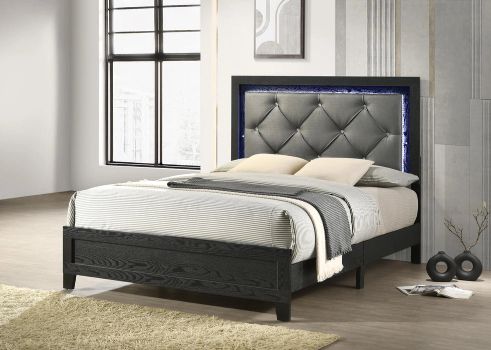 Black Led Full Bed