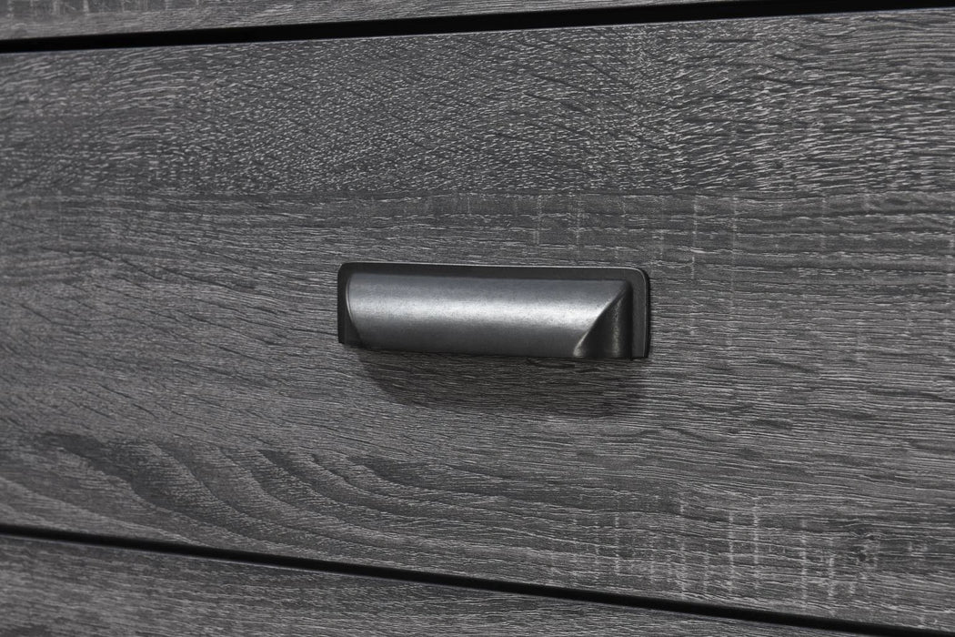 B519 Bed-Dresser-Mirror