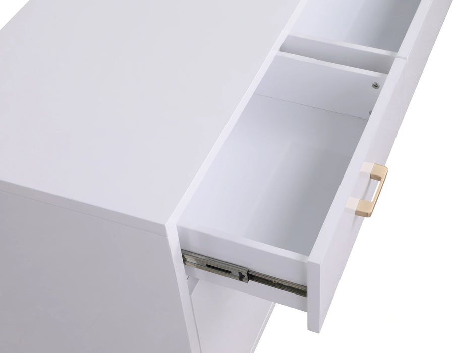 Excel White Lacquer Sideboard/Buffet