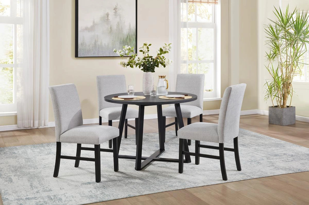 Dining Table & 4 Side Chairs