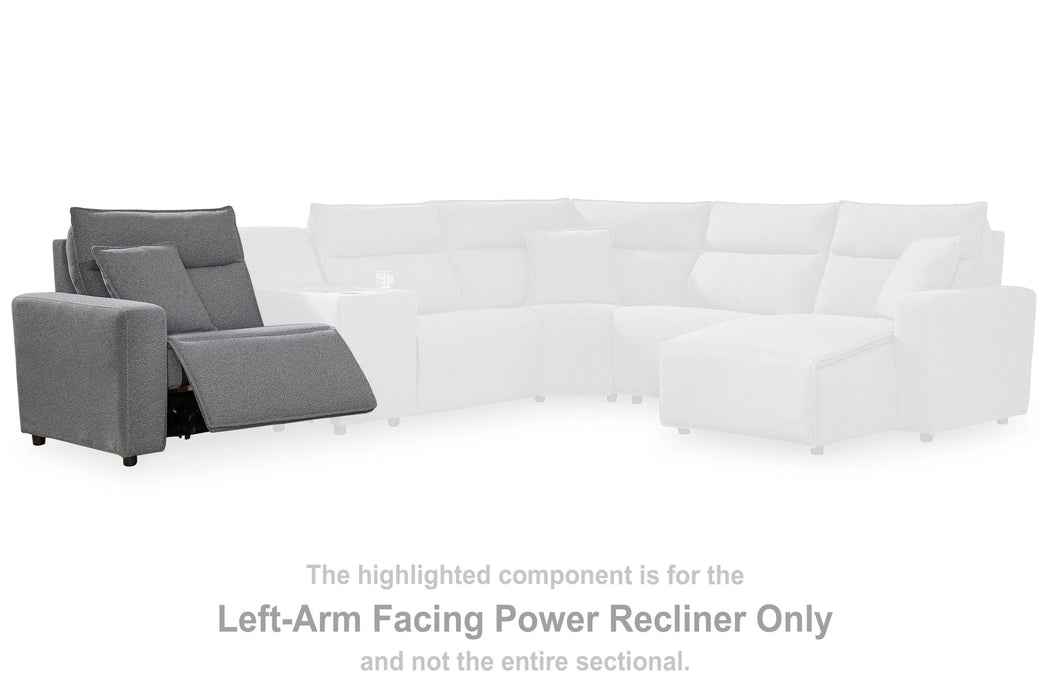 Modmax II Power Reclining Sectional with Chaise and Console