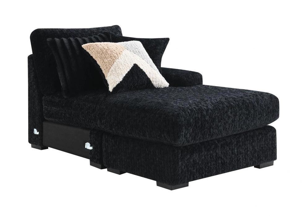Black Corduroy Console