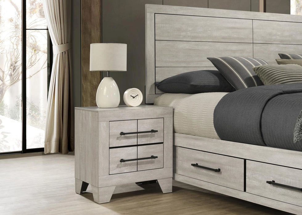 Dusty Gray Oak Chest