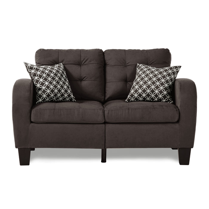 Sinclair Loveseat in Brown - 8202CH-2