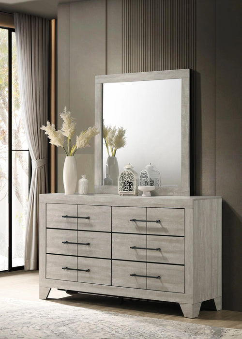 Dusty Gray Oak Chest