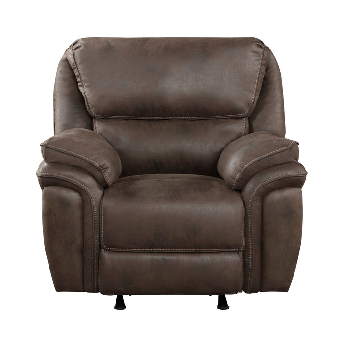 Proctor Rocker Reclining Chair in Brown - 8517BRW-1