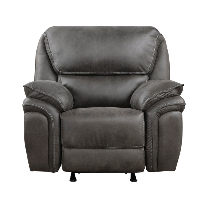 Proctor Rocker Reclining Chair in Gray - 8517GRY-1