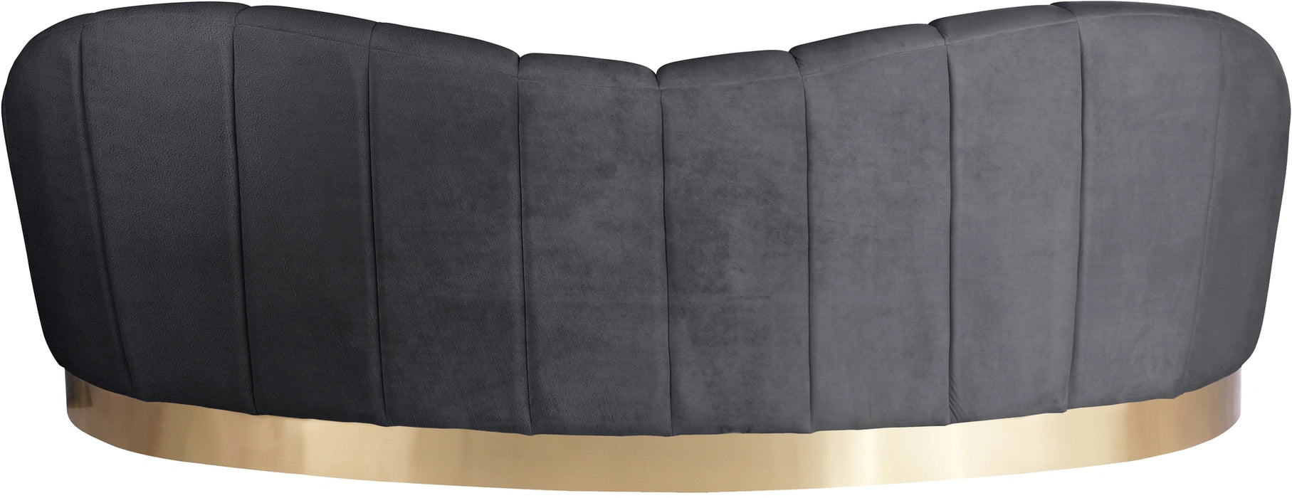 Shelly Grey Velvet Sofa