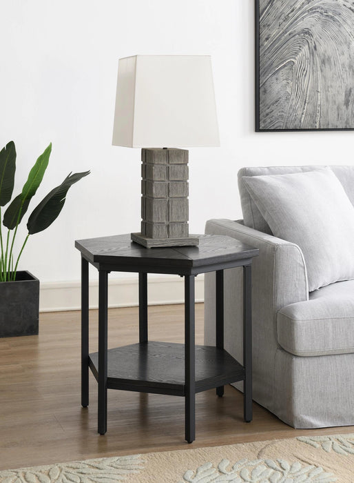 T103 Gray End Table