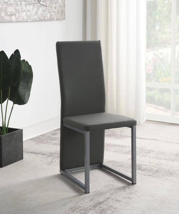 D227 Charcoal Dining Table