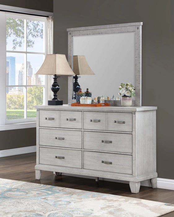 B250 Rustic Gray Mirror