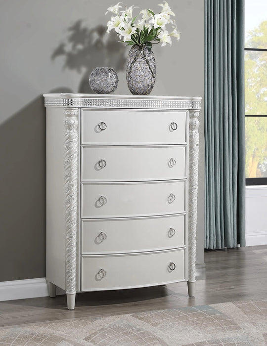 King Bed Frame - Dresser - Mirror - Chest - Nightstand