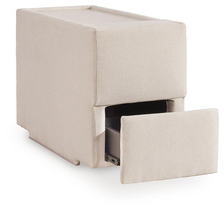 Modmax Balanced Sectional with Audio and Storage Consoles