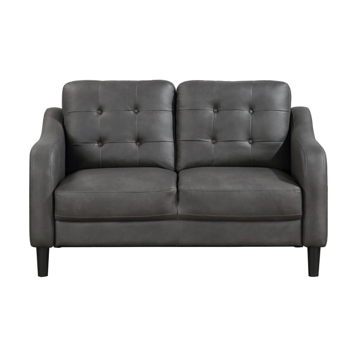 Mallory Loveseat in Gray - 9489GRY-2