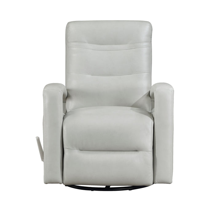 Camden Swivel Glider Reclining Chair in Gray - 9500SM-1
