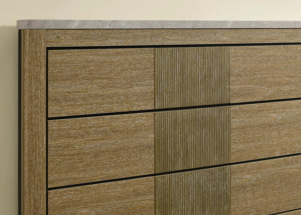 Aspen Oak Mirror